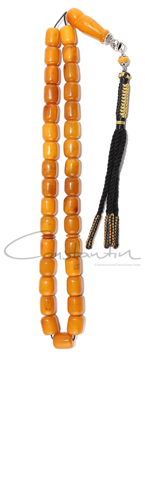  Medium size, Antique look natural amber set.