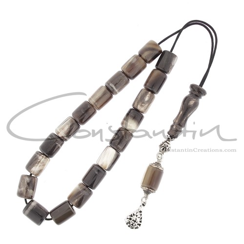 Antique finished sterling silver 925° parts and tassel.