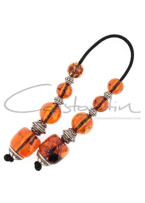 Hand crafted Greek Begleri made of solid and durable, special resin material.