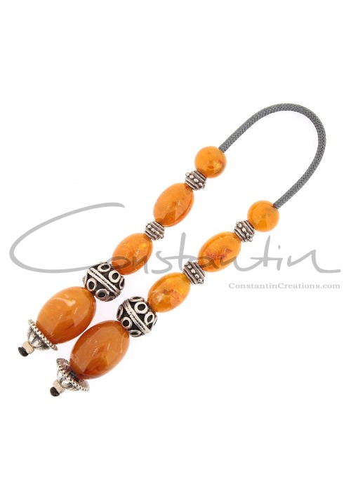 Hand crafted Greek Begleri made of solid and durable, special resin material.