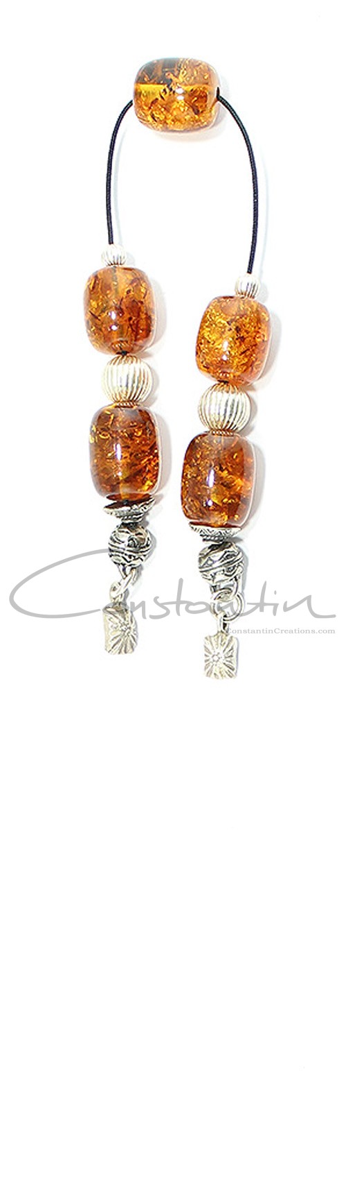 Natural Amber pocket size set (begleri)