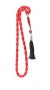 Long and impressive worry beads set, made of  Vintage Transparent  Red Faturan. 