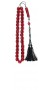 Medium size, Vintage transparent Red Faturan, worry beads set.