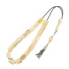 Antique finished sterling silver 925° parts and hand crafted traditional tassel decorated with round Jasper gemstone.
