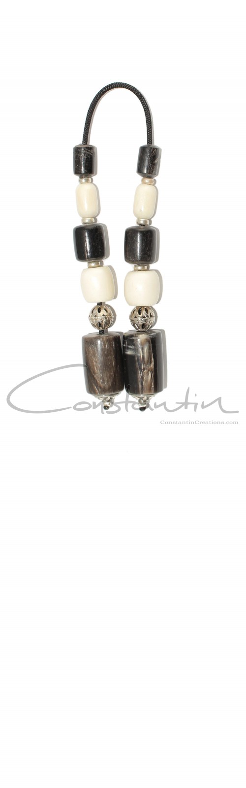 Mini worry beads (begleri) made of bone and Horn