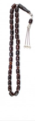 Dark Brown, Vintage Faturan, traditional, large worry beads set.