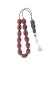 Greek Amber komboloi, made of 100 % natural amber, pressed Shaped, faceted and polished by hand.