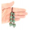 Perfectly balanced, pocket size set with 8 main beads in fine symmetrical shape and various sizes. 