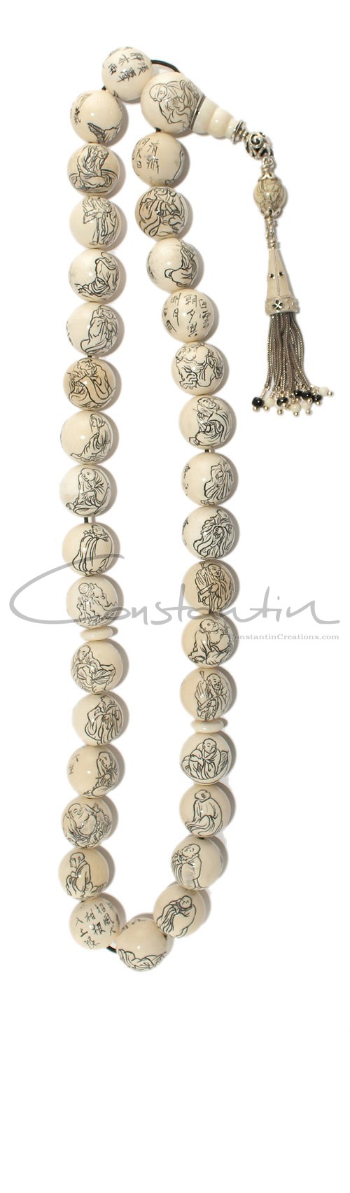 Worry beads set. made of Vintage Ivory.