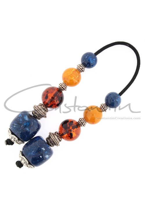 Hand crafted Greek Begleri made of solid and durable, special resin material.