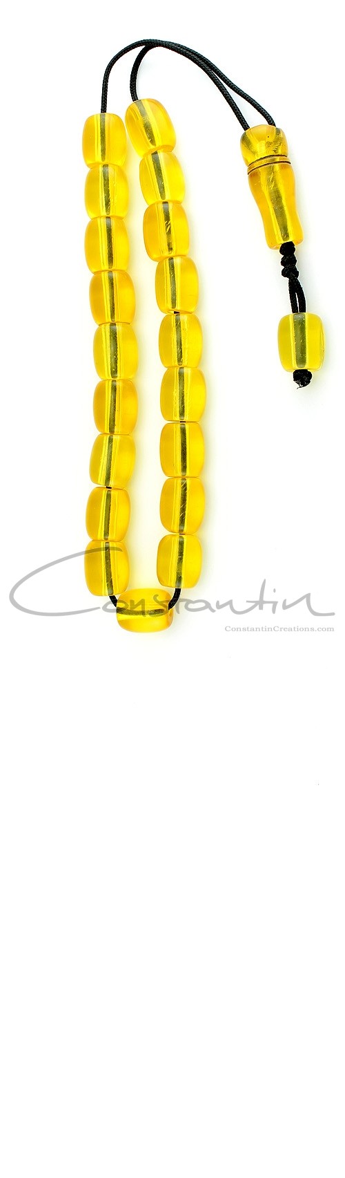 Large size beads, Greek faturan komboloi.