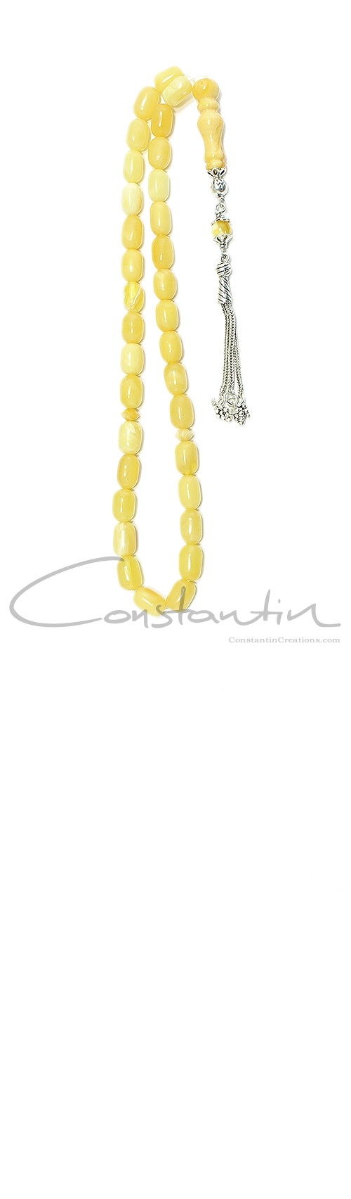 Super Classic, worry beads set made of natural amber.