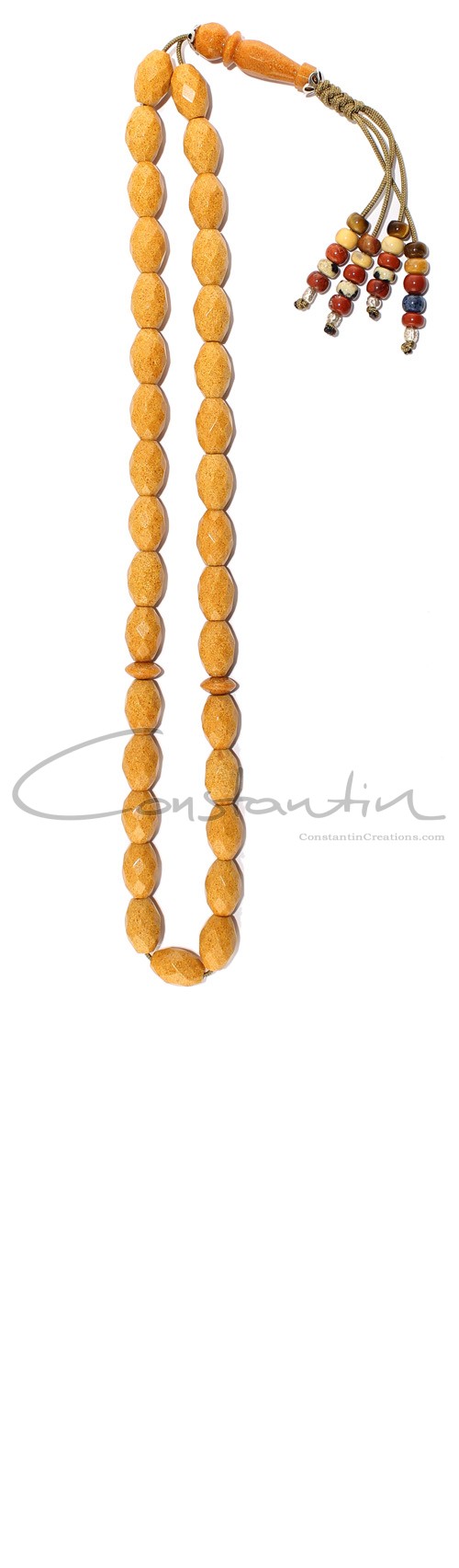 Handy size, complete, traditional style set. Pressed amber beads , made of 100 % natural amber. 