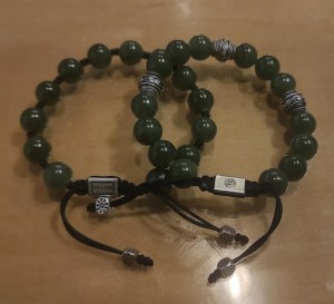 Jade and silver bracelets batch
