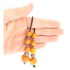 Perfectly balanced, pocket size set with 8 main beads in fine symmetrical shape and various sizes.