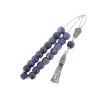 Greek komboloi made of natural Semi Precious stone Blue Sodalite.