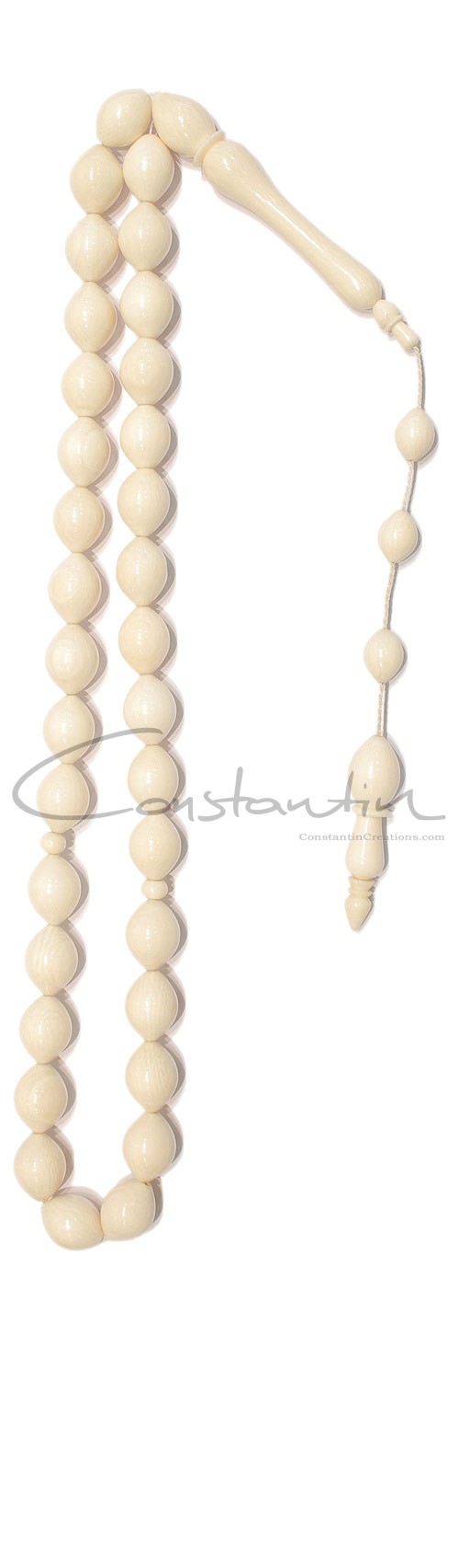 Genuine Mammoth ivory beads.