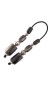 Greek, mini komboloi (begleri) made of Water Buffalo horn.