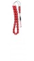 Vintage transparent Red Faturan, Greek komboloi.
