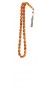 Natural honey color amber worry beads set of 33 beads.