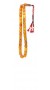 Premium quality Worry beads set made of natural amber and enamel decorated silver.