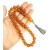 Exclusive and Collectable, Worry beads set made of natural amber, engraved beads. 